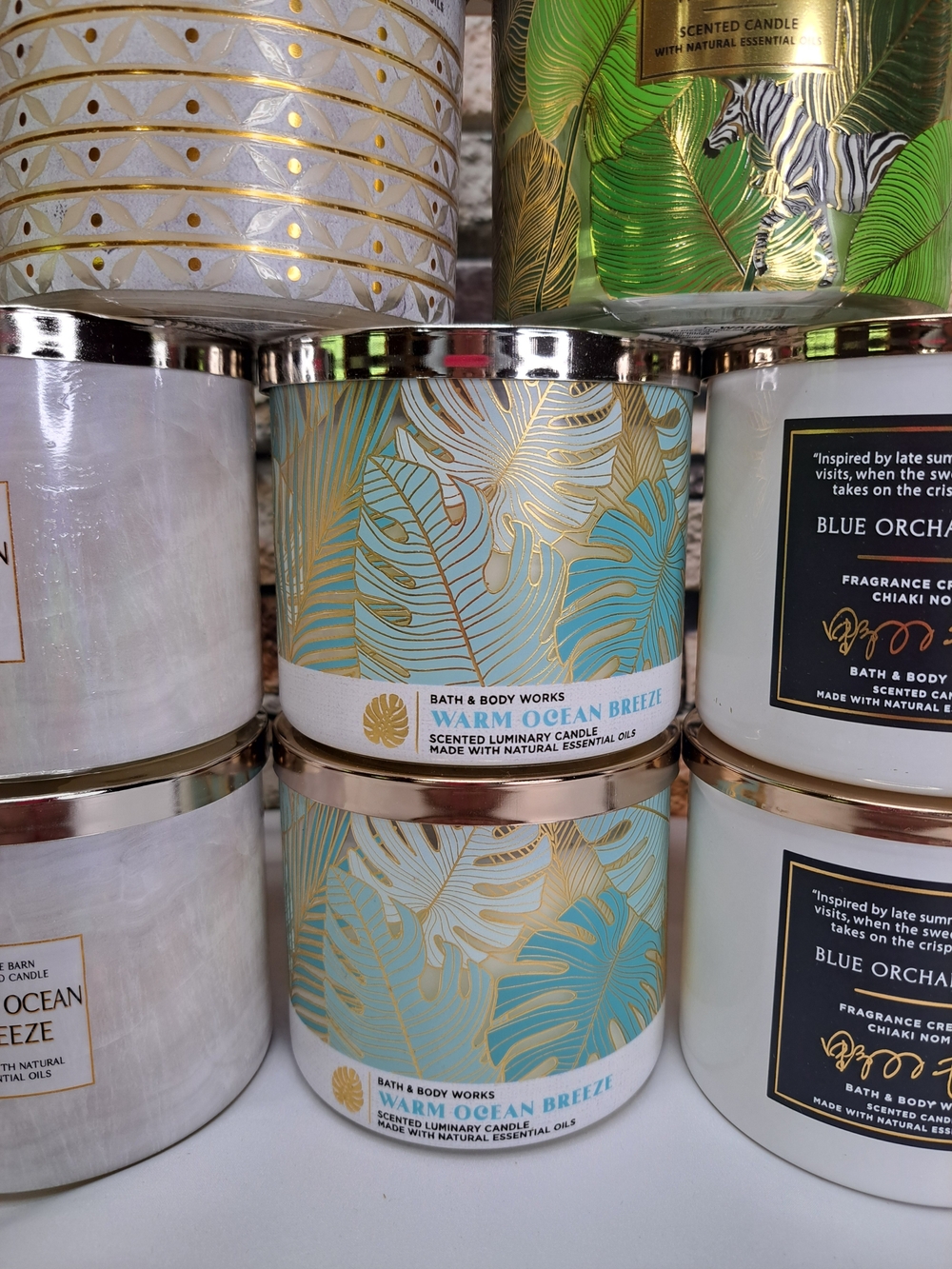 Bath & Body Works Warm Ocean Breeze 3-Wick Candle Created for @delaware200 - Picture 4 of 10